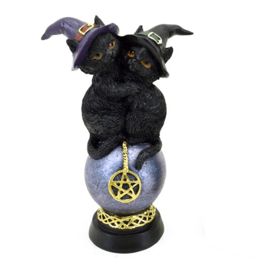 Witches Black Cats Iridescent Pentagram Orb

Sold separately. Please make a note in your cart to advise which number image you would like.&nbsp;

Height 14.5cm Width 9cm Depth 5.5cm

1st Stop, Marshall's Health Shop, Gift Shop!

SKU: CAT206