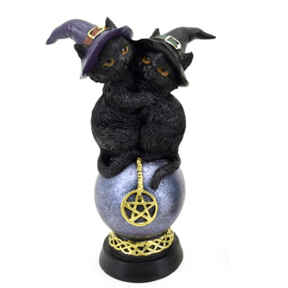 Witches Black Cats Iridescent Pentagram Orb

Sold separately. Please make a note in your cart to advise which number image you would like.&nbsp;

Height 14.5cm Width 9cm Depth 5.5cm

1st Stop, Marshall's Health Shop, Gift Shop!

SKU: CAT206