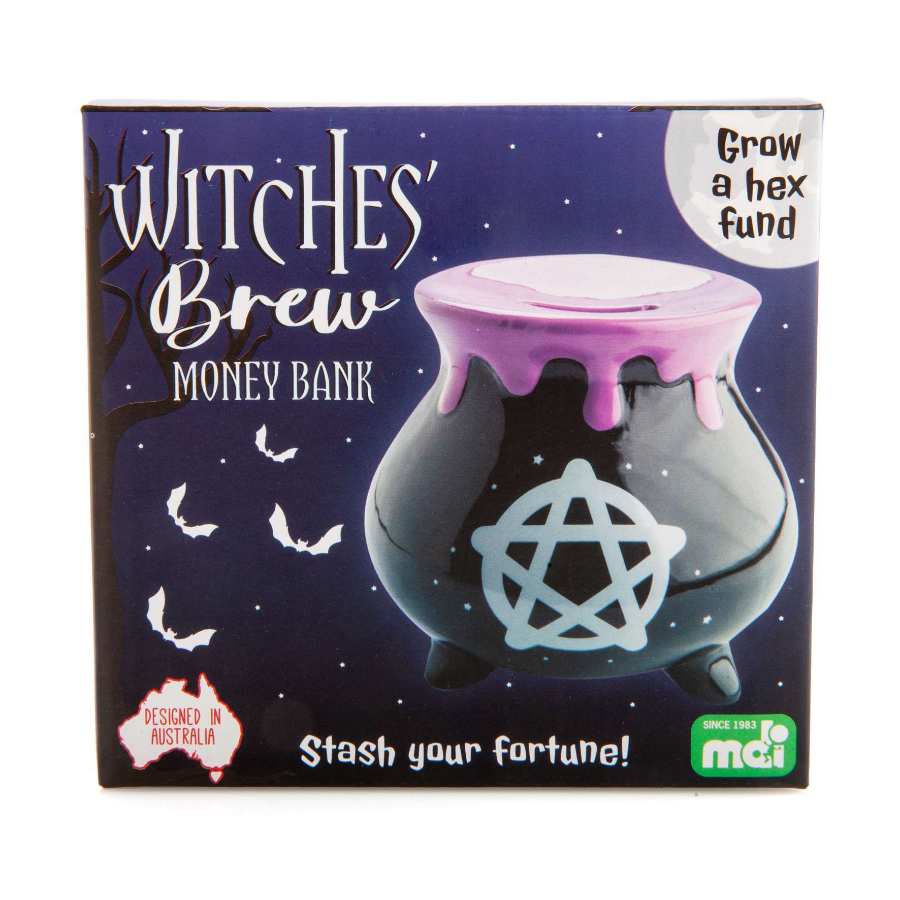 Witches' Brew Cauldron Money Bank - MarshallsHealthShop