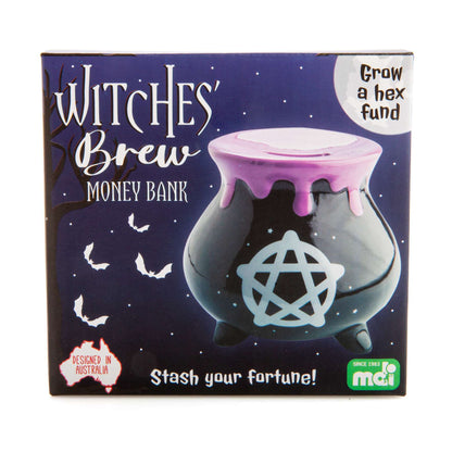 Witches' Brew Cauldron Money Bank - MarshallsHealthShop