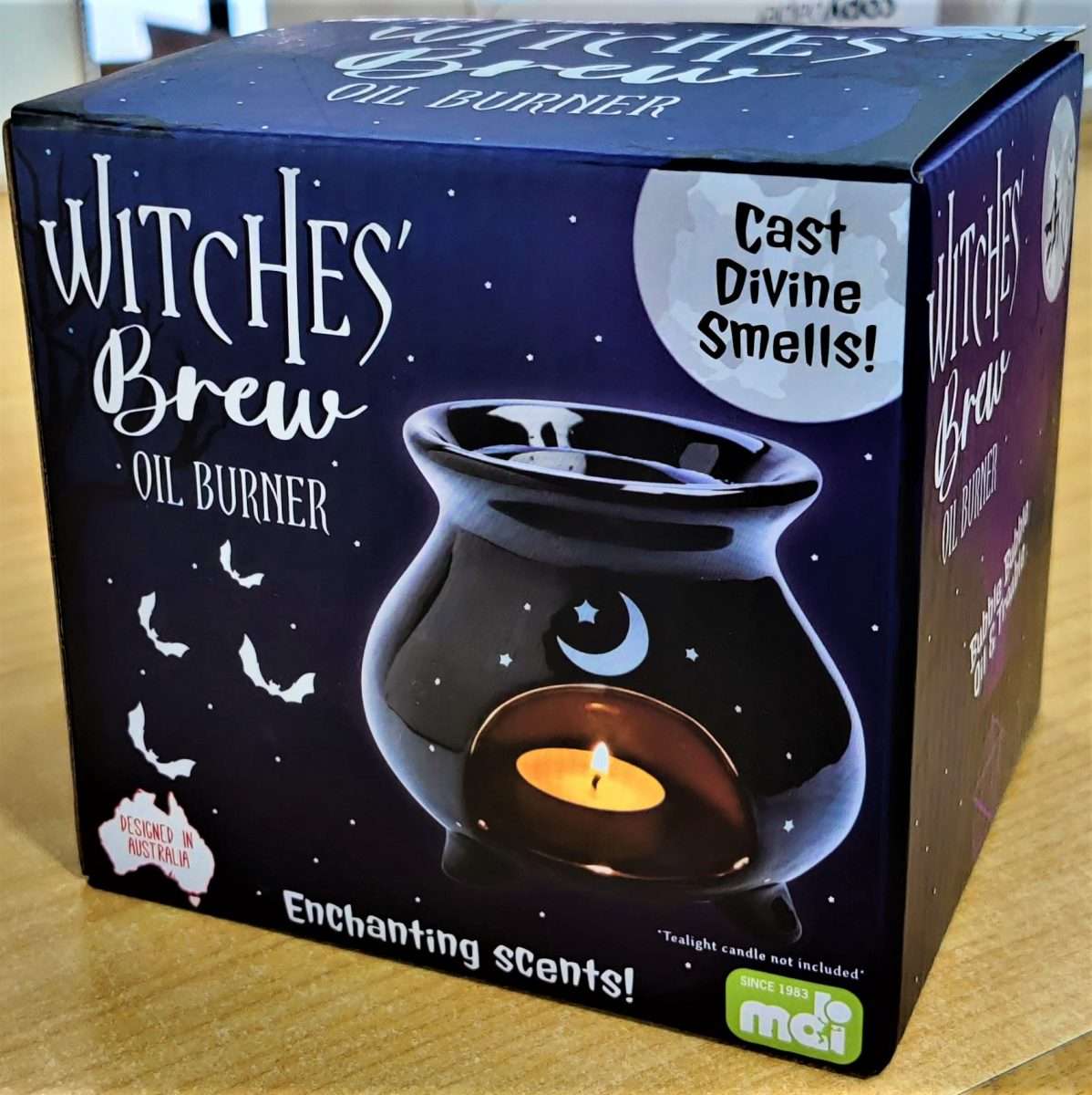 Witches' Brew Cauldron Oil Burner TJ - WC/OB - MarshallsHealthShop