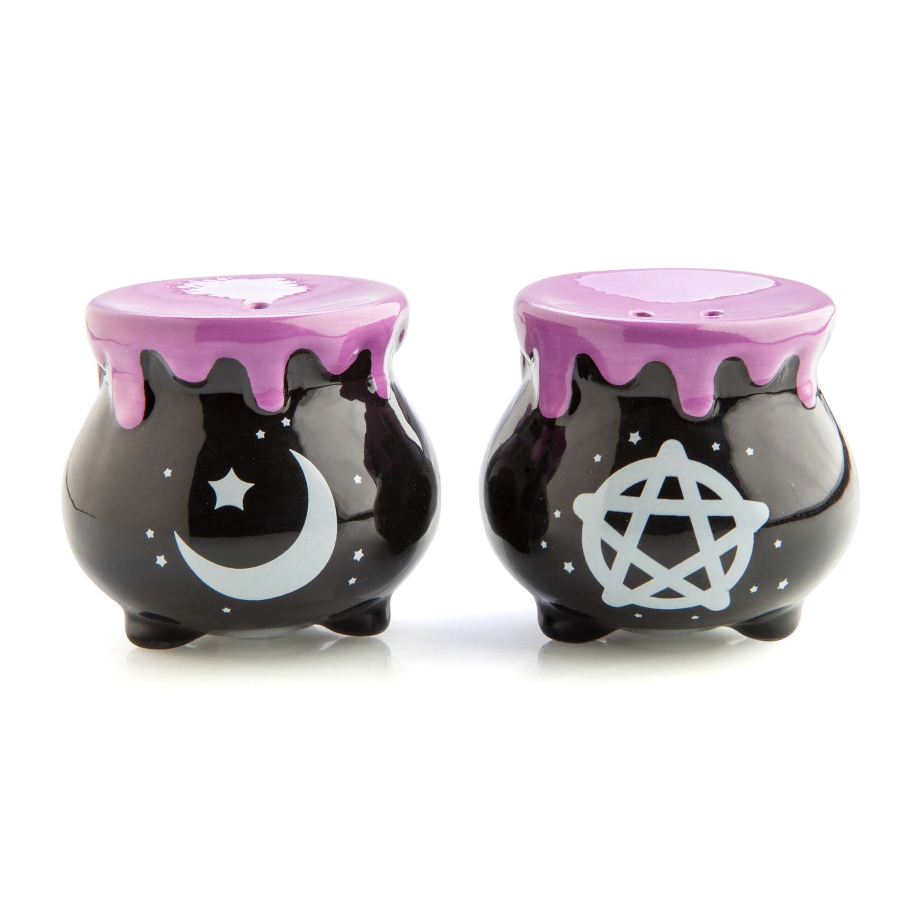 Witches' Brew Cauldron Salt & Pepper Set - MarshallsHealthShop