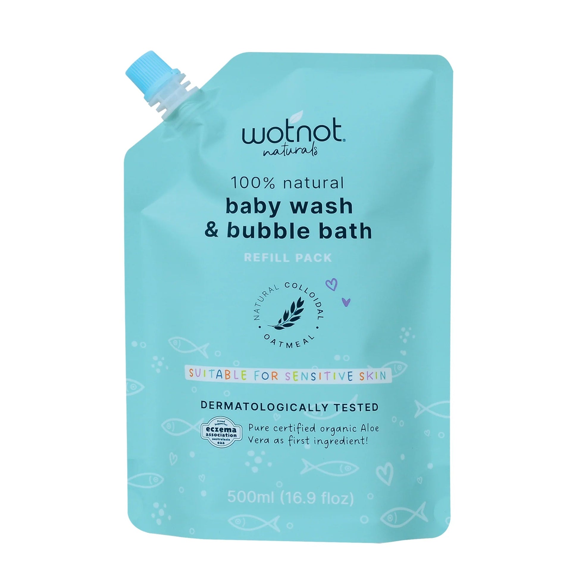 Wotnot 100% Natural Baby Wash & Bubble Bath - MarshallsHealthShop