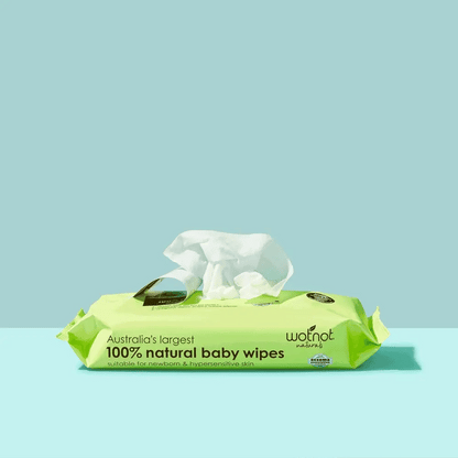 Wotnot 100% Natural Baby Wipes 70pk - MarshallsHealthShop