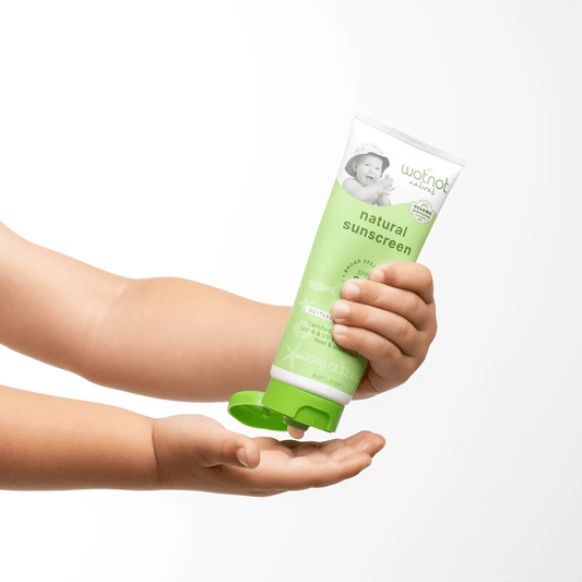 Wotnot Natural 30 SPF Baby Sunscreen 100g - MarshallsHealthShop