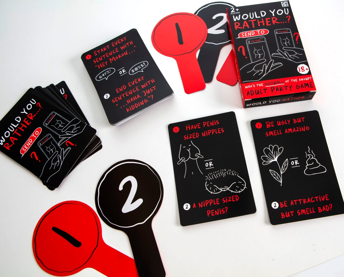 Would You Rather Card Game - 1st Stop Marshall's Health Shop, Gift Shop! - Heath and Natural Therapy New Brighton Christchurch - Naturopath