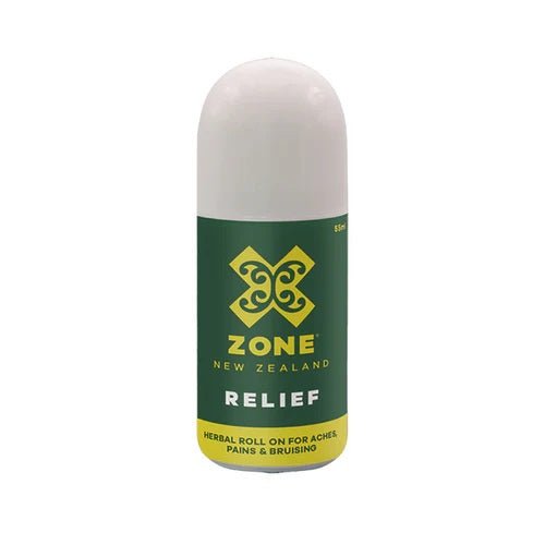 X - ZONE Relief Roll On 55ml - 1st Stop Marshall's Health Shop, Gift Shop! - Heath and Natural Therapy New Brighton Christchurch - Naturopath