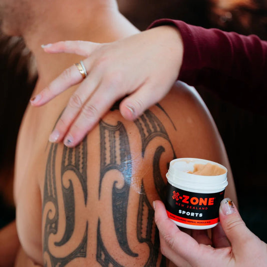 X - ZONE Sports Rub Pot 100ml - 1st Stop Marshall's Health Shop, Gift Shop! - Heath and Natural Therapy New Brighton Christchurch - Naturopath