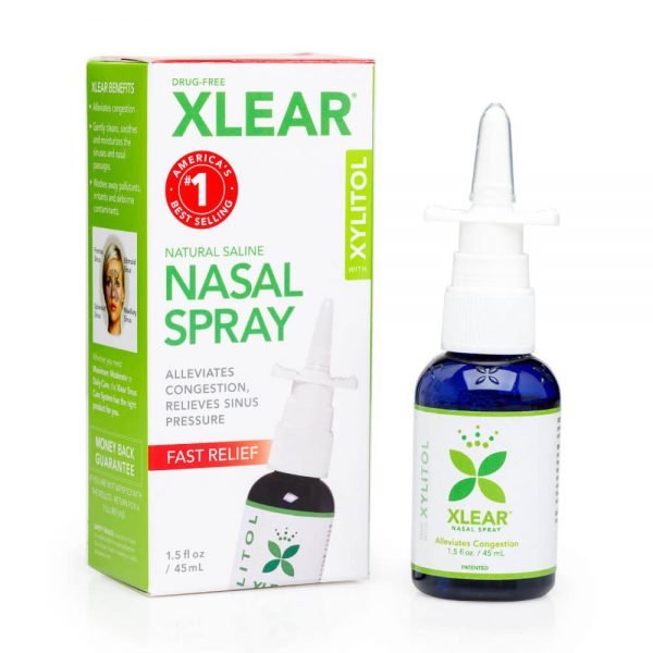 Xlear Xylitol & Saline Nasal Spray 45ml - MarshallsHealthShop
