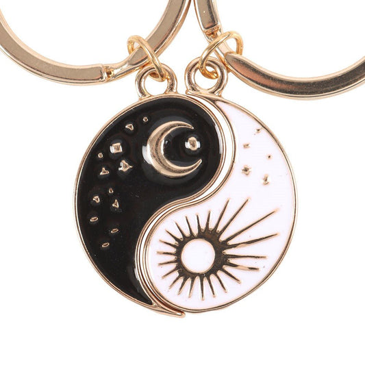 Yin Yang Best Friend Keyrings (2) - MarshallsHealthShop