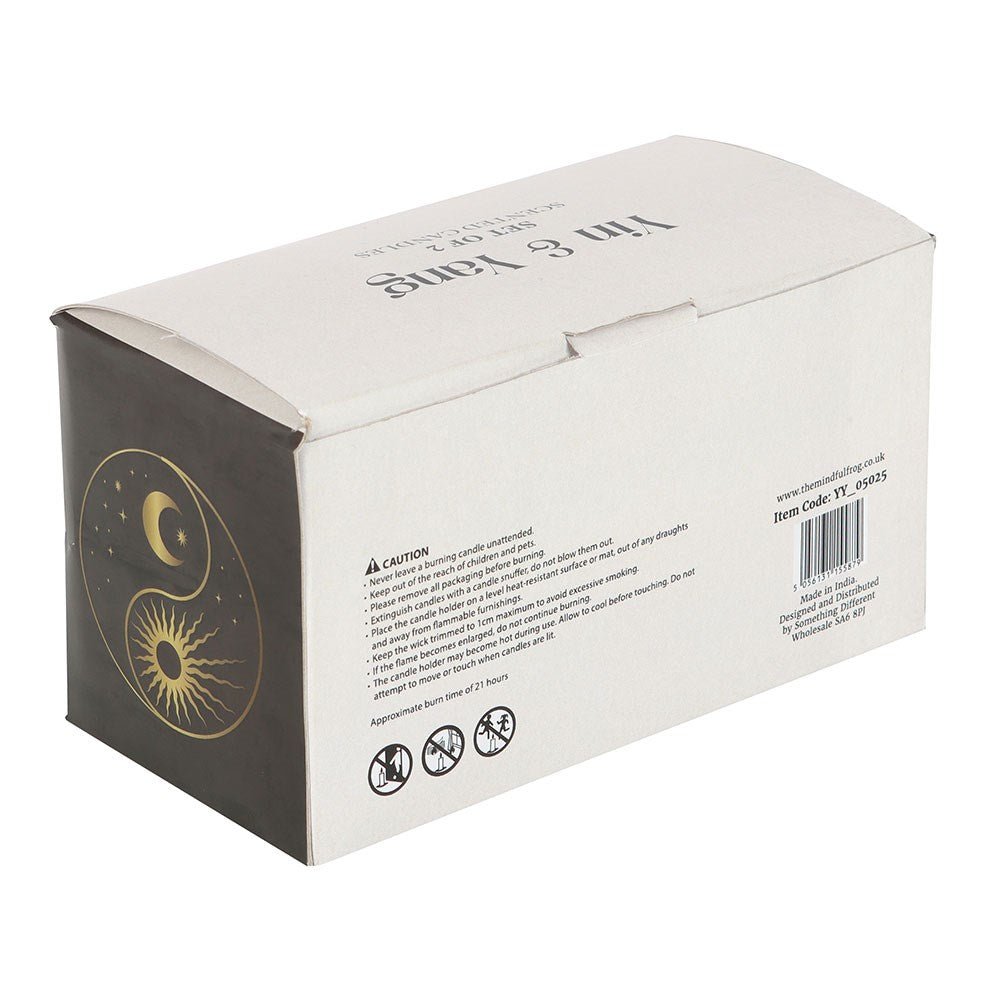 Yin Yang Black Oud & Coconut Candles - MarshallsHealthShop