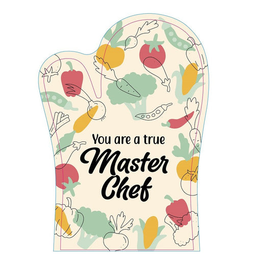 You are a True Masterchef Oven Glove - MarshallsHealthShop