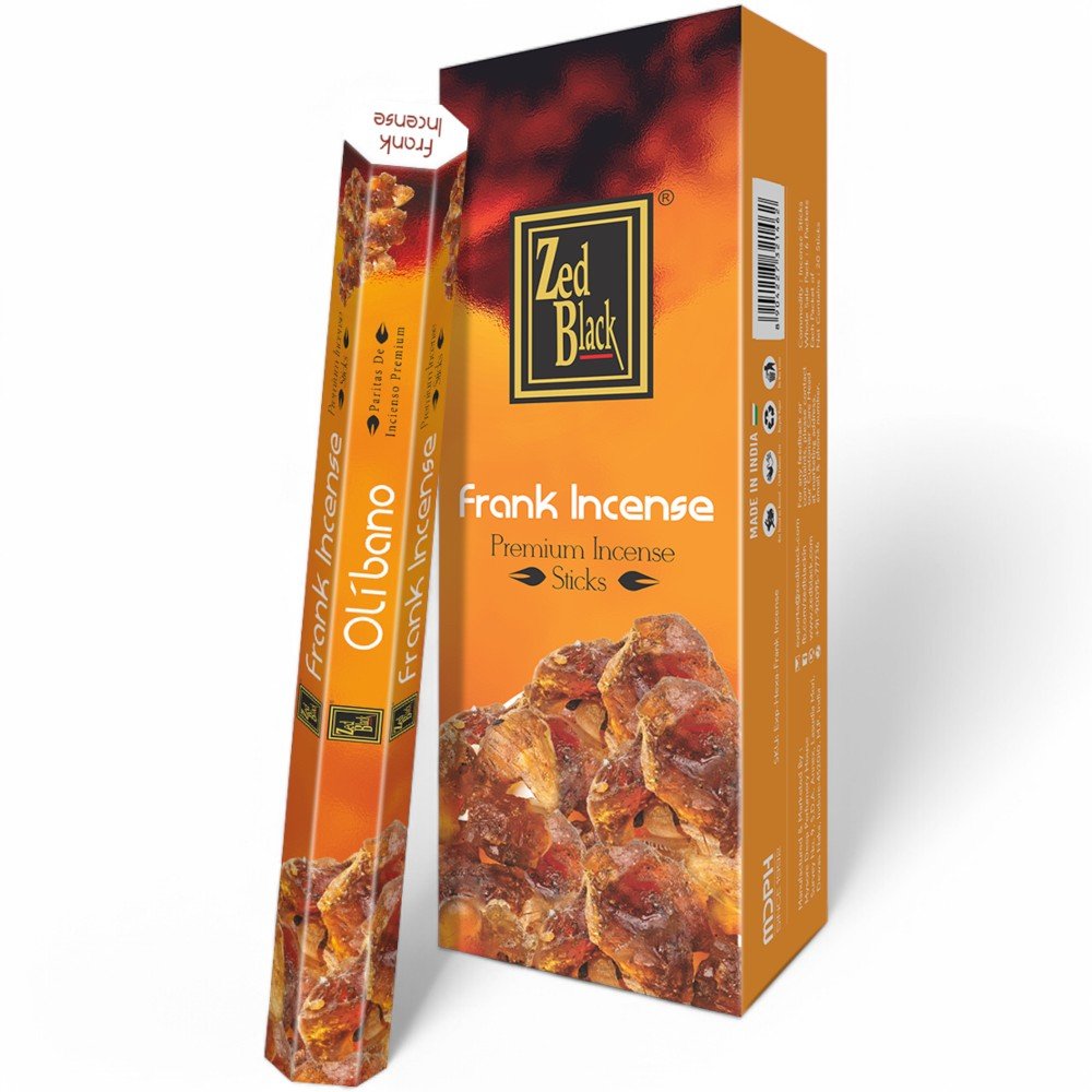 Zed Black Frank Incense 20gm - MarshallsHealthShop