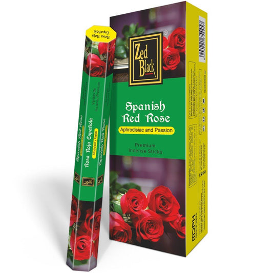 Zed Black Spanish Red Rose 20gm - MarshallsHealthShop