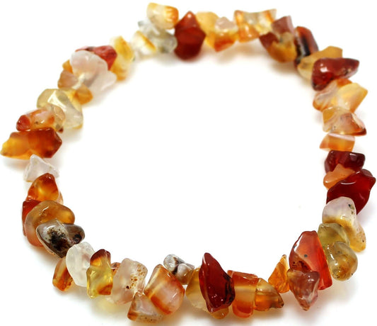 Zodiac Bracelet Carnelian Virgo - MarshallsHealthShop