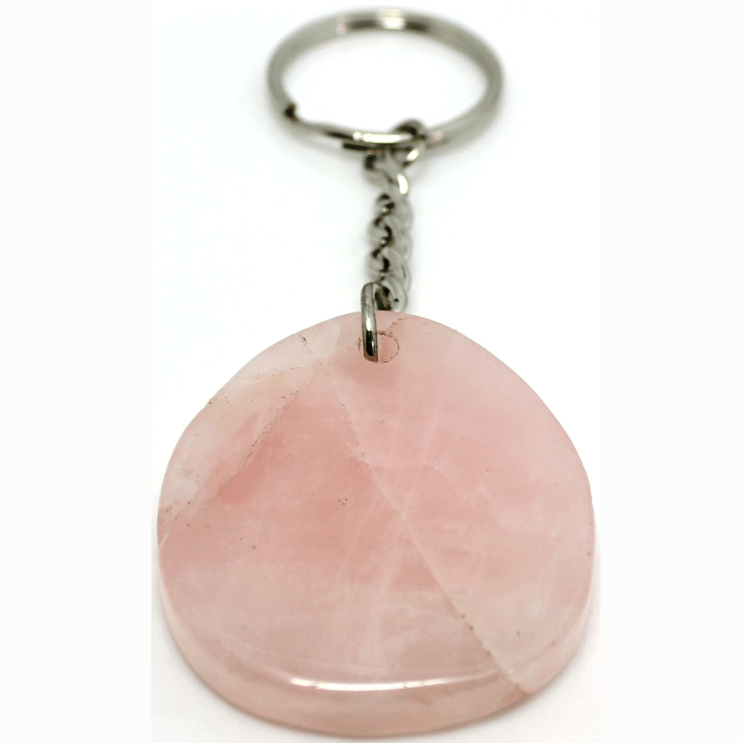 Zodiac Keyring Rose Quartz Taurus - MarshallsHealthShop