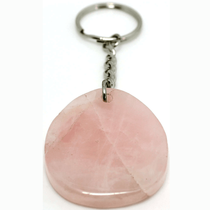 Zodiac Keyring Rose Quartz Taurus - MarshallsHealthShop