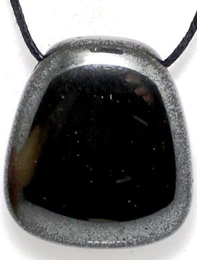 Zodiac Pendant Hematite Aquarius - MarshallsHealthShop