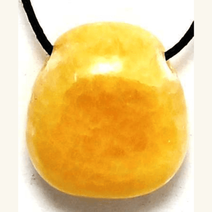 Zodiac Pendant Orange Calcite Cancer - MarshallsHealthShop