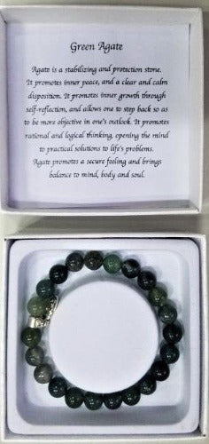 Green Agate Bracelet