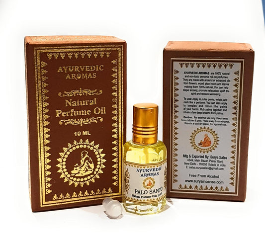 Ayurvedic Perfume Oil 10Ml Palo Santo