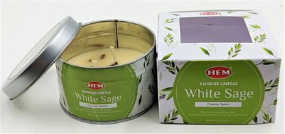 Smudge Candle White Sage