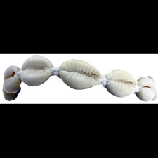 Coro Jewellery Anklet Cowrie Shell White Cord  SKU: ASH1