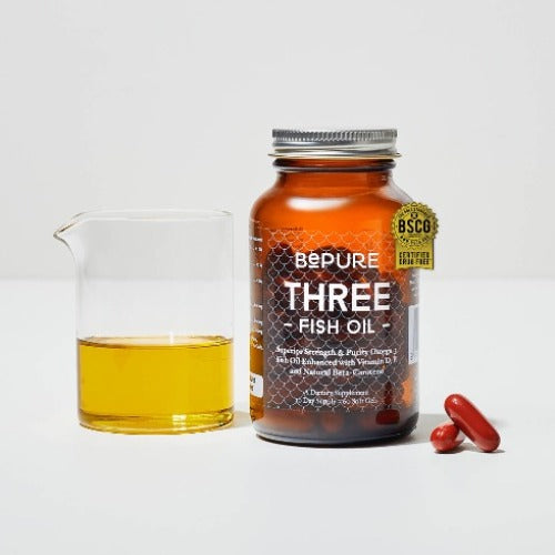 BePure Three Omega 3 Fish Oil 30-Day