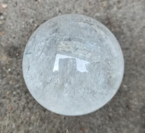 Clear Quartz Sphere Dimensions: 4CM approx  Size and colour are approximate and may vary.  SKU: CBCQ