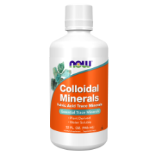 NOW Foods Colloidal Minerals 946ml 1st Stop, Marshall's Health Shop!  What is Colloidal Minerals Liquid- Fulvic Trace Minerals? NOW® Colloidal Minerals is a pleasant tasting blend comprised of highly absorbable, water-soluble minerals derived from prehistoric plant deposits in Utah.