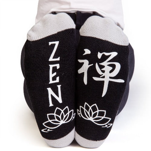 Socks Feet Speak Zen