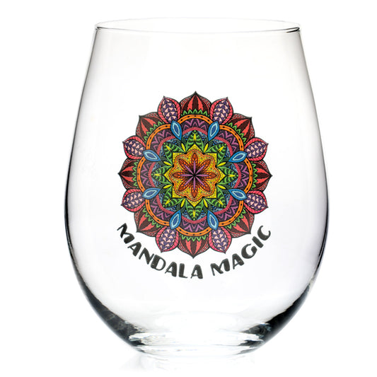 Mandala Tallulah Wellness Stemless Glass