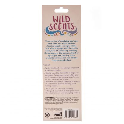 Wild Scents Blissful Sage & Herbs Smudge Stick