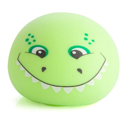 Smoosho’s Jumbo Dino Ball Jumbo-sized Smoosho ball for extra squish! Features a ROAR-some dino design Smoosho’s amazing squeezable texture makes your worries melt away 10.0(L) x 10.0(W) x 10.0(H) cm SKU: ED-JSM/DI