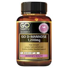 GO D-MANNOSE 1,200mg contains high strength D-Mannose to support healthy urinary tract and bladder function. D-Mannose is a natural plant sugar, that deters bacteria from adhering to the bladder and urinary tract wall, supporting normal urinary tract function and the health of the bladder lining. GO D-Mannose 1,200mg is supplied in the convenience of VegeCapsules, making it easy to take, with no unpleasant taste.