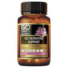 GO HORMONE SUPPORT contains a comprehensive blend of ingredients which work to support healthy hormone levels. High potency Vitex and Black Cohosh are included to help balance hormones which support good mood and normal menstrual cycles. This formulation will act quickly to support hormonal balance and harmony.