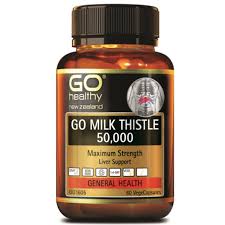 GO MILK THISTLE 50,000 supports healthy liver function, helping protect against substances that could potentially cause harm to the liver. The liver is one of the most important organs in the body and is responsible for the elimination of toxins. An individual’s health, energy and overall well-being can be largely determined by the health of the liver.