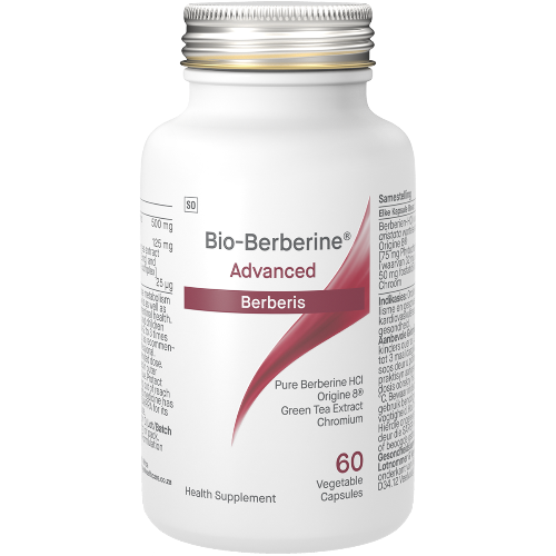 Bio-Berberine Advanced 60 Veg Caps. What is Bio-Berberine advanced?  Berberine is an alkaloid present in a number of plants, including barberry, tree turmeric, Oregon grape and goldenseal. Its history dates back 3 000 years, when it used in traditional Chinese and Indian Ayurvedic medicine. 