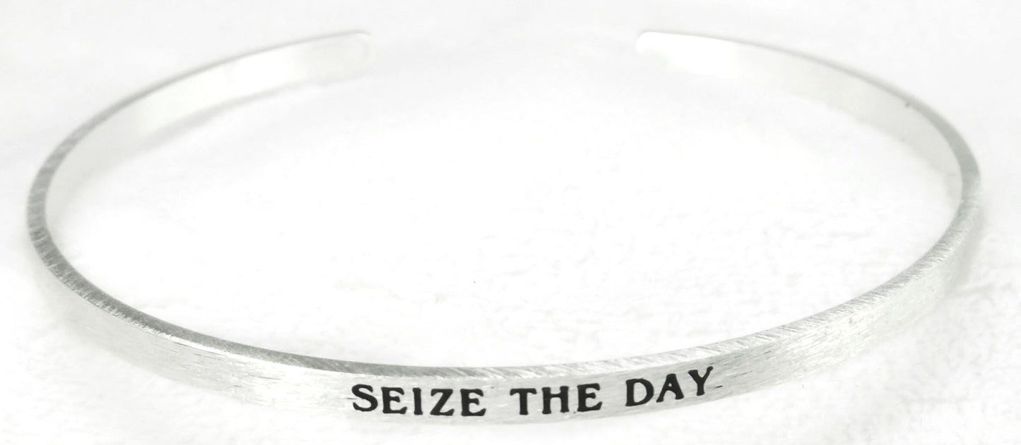 Inspirational Bracelet SEIZE THE DAY