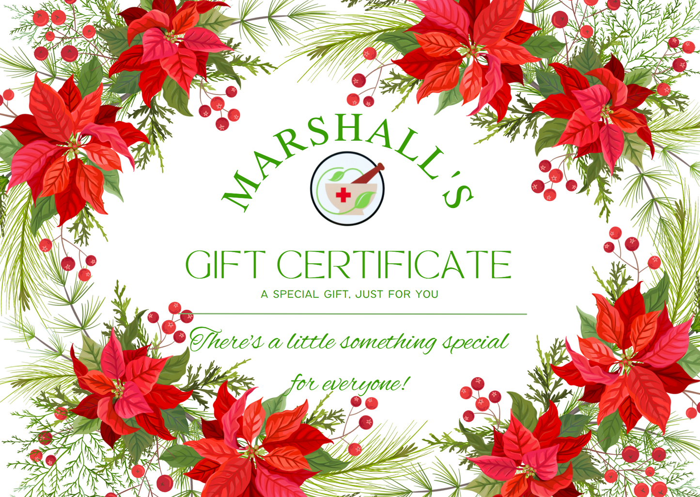 A Christmas Gift Certificate