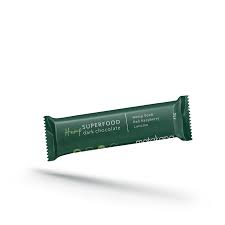 Matakana Hemp Dark Chocolate bar 45g Combining 70% premium dark Ghana chocolate with the goodness and benefits of hemp and superfoods like Lucuma and Red Raspberry with only 24% sugar, our Hemp Chocolate Bar is one of the healthiest and best-tasting chocolate bars available. Get a protein hit for the day.