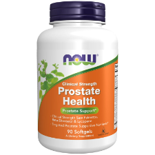 NOW Prostate Health Clinical Strength 90 Softgels. What is Prostate Clinical Strength?  Clinical Strength Saw Palmetto, Beta-Sitosterol & Lycopene.   Targeted Prostate Supportive Nutrients*NOW® Clinical Strength Prostate Health is a combination of botanicals and nutrients that support a healthy prostate gland.* Clinical Strength Prostate Health features the botanicals saw palmetto extract, lycopene and beta-sitosterol at potencies that are comparable to those that have been used in clinical trials.