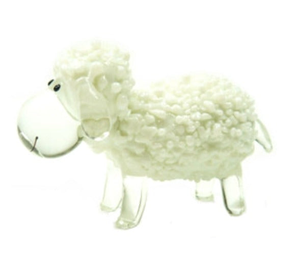 Kaku Sheep Small Clear Face (L) 65mm  SKU:NZGF-431C