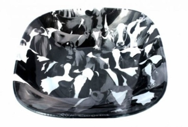 Kaku Cow Glass Bowl