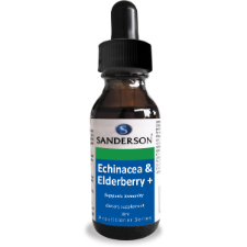 anderson® Echinacea & Elderberry + drops are a potent immune support. The formula combines two species of Echinacea plus Elderberry, a scientifically validated combination. It also contains Rosehips, Vitamin C and Zinc for extra immune support.