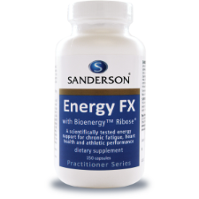 Energy FX is Ribose or D-Ribose, the naturally occurring simple sugar that the body makes from glucose. This substance is found in ribonucleic acid and deoxyribose acid, better known as RNA and DNA. D-Ribose is also a component of several compounds involved in metabolism, most notably adenosine triphosphate, or ATP, which regulates energy production and storage in cells.