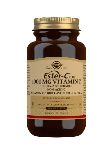 Solgar Ester-C Plus 1000 mg Vitamin C 180 Tablets