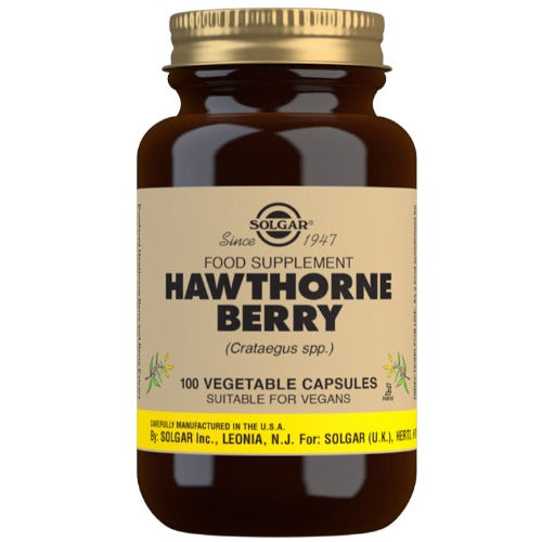 Solgar Hawthorne Berry Vegetable 100 Capsules