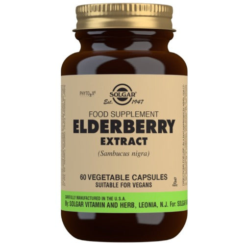 Solgar Elderberry Extract 60 vegetable capsules