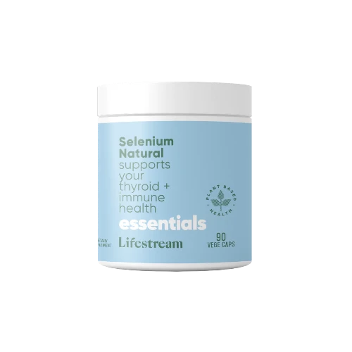 Lifestream Selenium Natural 90 VegeCaps Supporting a healthy thyroid and antioxidant protection. Do you want to combine support for a healthy immune system with antioxidant protection and support for your reproductive health? 